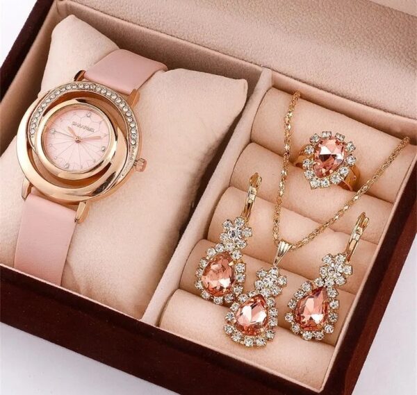 Rose Pink Watch Set