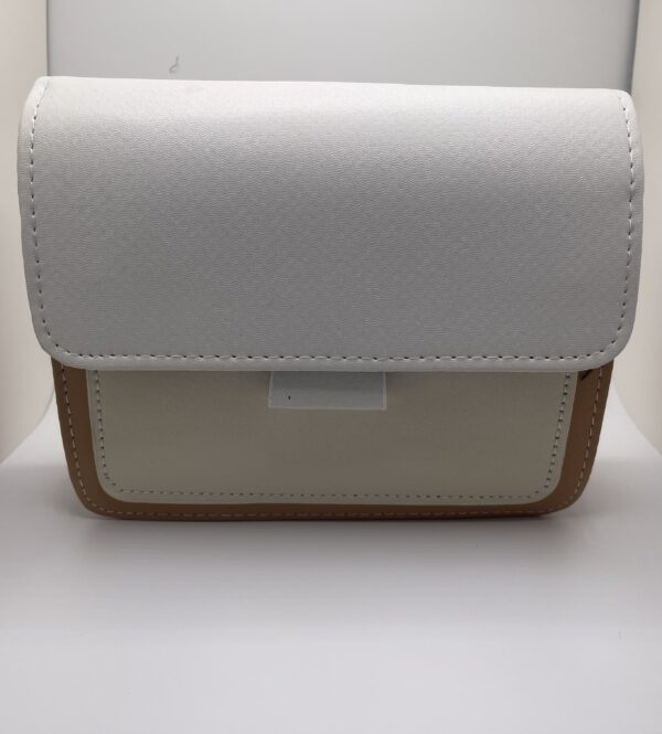 White Contrast Colour Bag