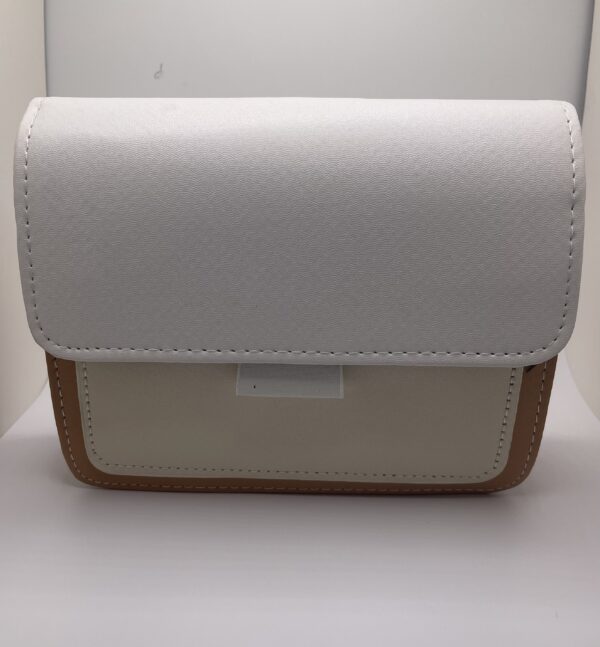 White Contrast Colour Bag - Image 2